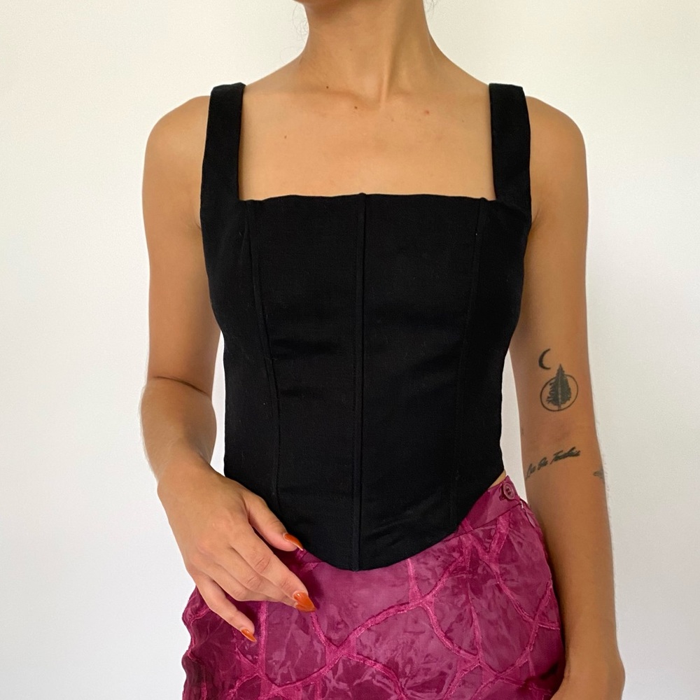 Peppermayo black corset